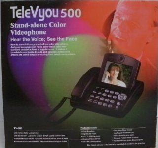 Televyou 500 Stand alone Color Videophone, Hear the Voice See the Face  Telephone Products And Accessories  Electronics
