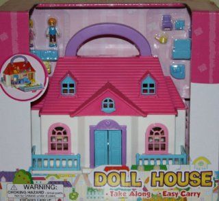 Take Along Doll House Toys & Games