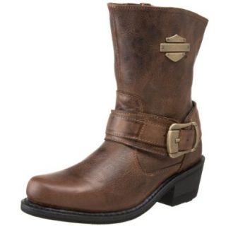 Harley Davidson Women's Eclipse Motorcycle Boot ,Brown,5 M US Shoes