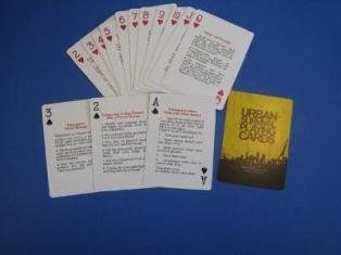 Urban Survival Playing Cards   These aren't simply playing cardsthey're a powerful survival tool for you and your loved ones to use if you need to survive in an urban area. 