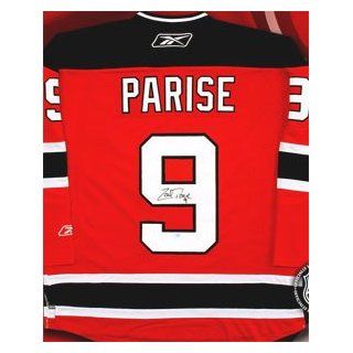 Zach Parise Signed New Jersey Devils Jersey Sports Collectibles