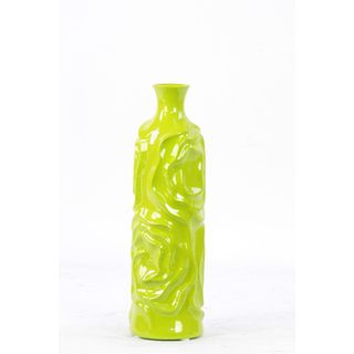 Ceramic Vase Green 16h
