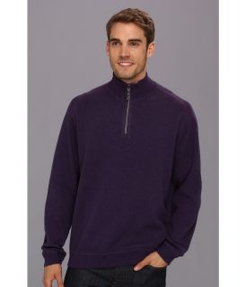 Tommy Bahama Flip Side Pro Half Zip Mens Sweater (Purple)