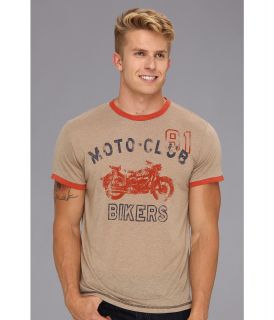 Silver Jeans Co. S/S Crew Neck T Shirt Mens T Shirt (Tan)