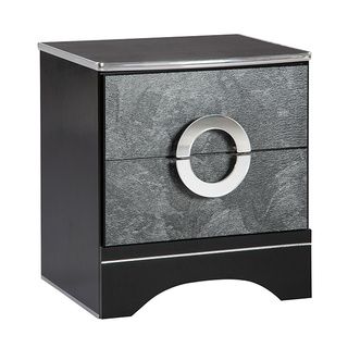 Signature Design By Ashley Sb Signature Design By Ashley Bonnadeen Black One Drawer Night Stand Black Size 2 drawer