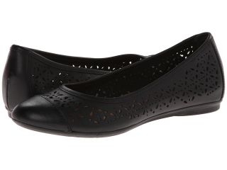Clarks Poem Chalet Womens Flat Shoes (Black)