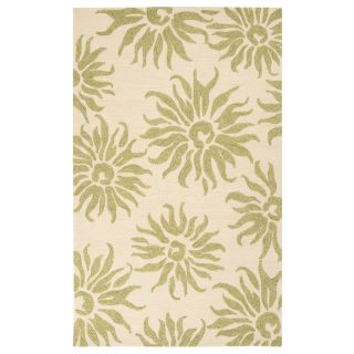 Hand hooked Salma Transitional Floral Indoor/ Outdoor Area Rug (2 X 3)