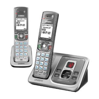 D2380 2 DECT 6.0 Expandable Cordless Phone with Caller ID and Answering System, Silver, 2 Handsets  Cordless Telephones 