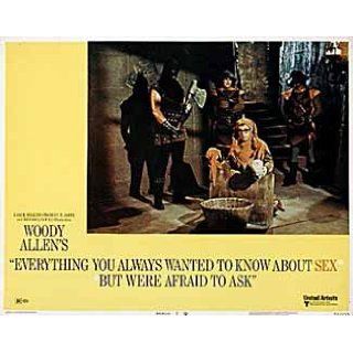 Everything You Always Wanted to Know About Sex But Were Afraid to Ask 1972 Original USA Scene Card Woody Allen Woody Allen Woody Allen, John Carradine, Lou Jacobi, Louise Lasser Entertainment Collectibles