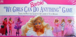 BARBIE We Girls Can Do Anything GAME (1991 From WESTERN PUBLISHING LIBRARY) Toys & Games