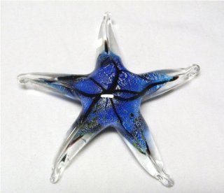 Glass Starfish Paperweight   Hand Blown Approximately 4.5"   New   Collectible Figurines