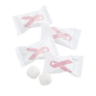 Pink Ribbon Breast Cancer Awareness Mints   14 Ounce Buttermints (Approximately 108 Pc Per Package)   Candy Mints