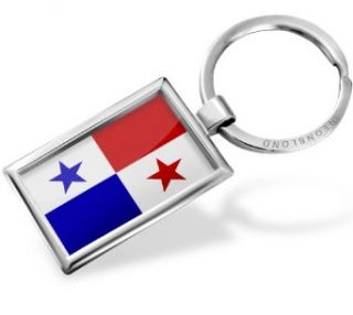 Keychain Panama Flag   Neonblond Novelty Keychains Clothing