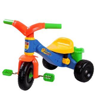 Big Dragonfly High Quality Happy Baby Beginings Ready Steady Ride On Tricycle for Toddlers & Kids with Foot Pedals and Basket Exquiste Gift Box Package Colorful Toys & Games