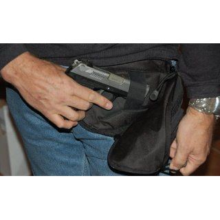 MEDIUM   DTOM Concealed Carry Fanny Pack CORDURA NYLON Black  Tactical Fanny Packs  Sports & Outdoors