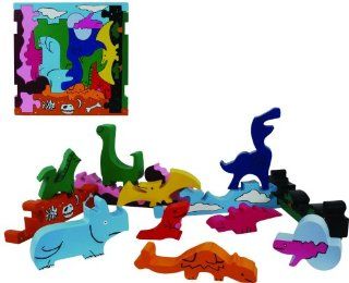 ImagiPLAY Dinosaur Puzzle/Playst Toys & Games