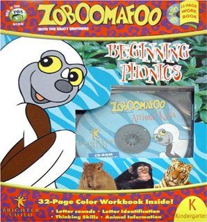 Zoboomafoo Beginning Phonics CD/WorkBook Combo Software
