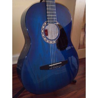 Rogue Starter Acoustic Guitar Blue Burst Musical Instruments