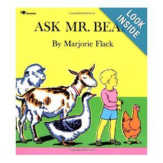 Ask Mr. Bear Marjorie Flack 9780020430902 Books