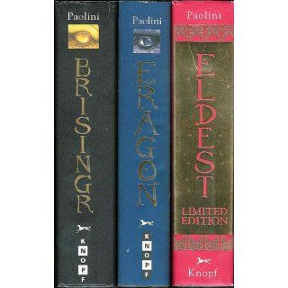 Inheritance 3 Book Hardcover Boxed Set (Eragon, Eldest, Brisingr) Christopher Paolini 9780375846151 Books