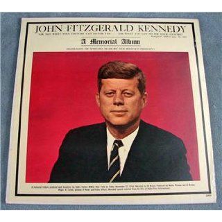 John Fitzgerald Kennedy A Memorial Album.   Vinyl LP Record Books