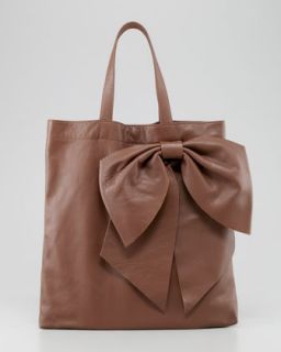 RED Valentino Bow Tote Bag, Brown
