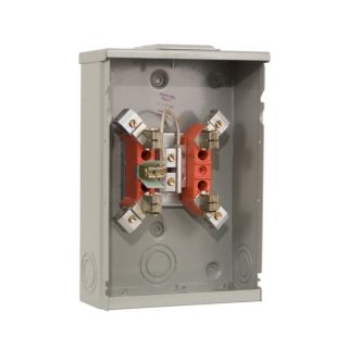 Milbank 125 Amp Ring Single Phase (120/240) Meter Socket