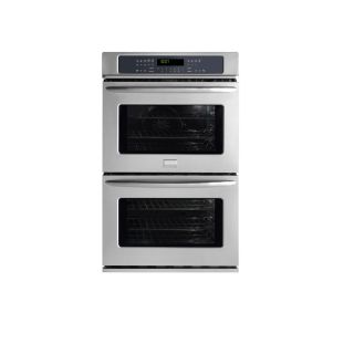 Frigidaire Gallery 27 in Self Cleaning Convection Double Electric Wall Oven (Stainless)