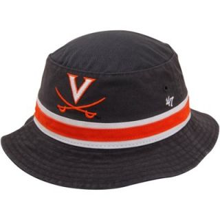47 Brand Virginia Cavaliers Bucket Hat   Navy Blue