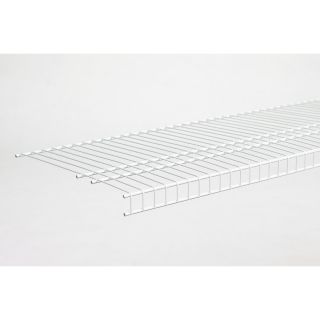 ClosetMaid 4 ft L x 16 in D White Wire Shelf