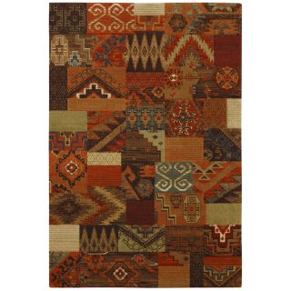 Mohawk Home Larado 8 ft x 10 ft Rectangular Multicolor Transitional Area Rug