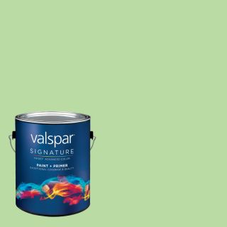 Creative Ideas for Color by Valspar 1 Gallon Interior Satin Spring Botanical Latex Base Paint and Primer in One