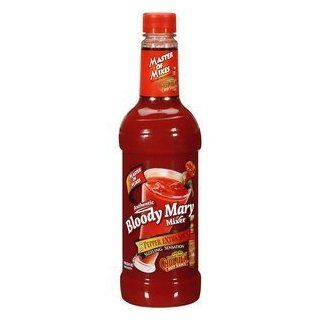 Master of Mixes Drink Mixers 33.8oz/1L Bottle (Pack of 3) (Choose Flavor Below) (Cholula 5 Pepper Extra Spicy Bloody Mary)  Bloody Mary Cocktail Mixes  Grocery & Gourmet Food