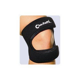 Chopat Dual Action Knee Strap, Large 16"   18" Strap applies pressure upon the patellar tendon below the kneecap to stabilize and tighten up the kneecap mechanism, which improves patellar tracking and elevation, and reduces patellar subluxation 