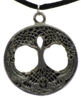 Tree of Life Above & Below Celtic Knot Amulet Talisman Charm Pendant Necklace Amulet Wicca Wiccan Pagan Metaphysical Spiritual Religious Women's Men's Jewelry Jewelry