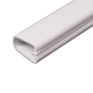 Wiremold 1 1/2 in x 60 in Low Voltage White Cord Cover