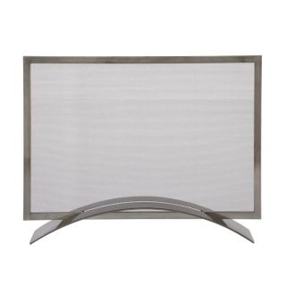 Pleasant Hearth Pewter Metal Fireplace Screen