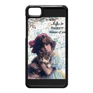 Funny Because Cats BlackBerry Z10 Case Cell Phones & Accessories