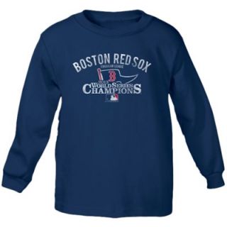 Boston Red Sox 2013 MLB World Series Champions Toddler Long Sleeve T Shirt   Navy Blue