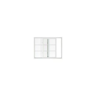 BetterBilt 875 Series Left Operable Aluminum Double Pane Sliding Window (Fits Rough Opening 60 in x 36 in; Actual 59.25 in x 35.5 in)