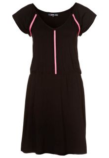Even&Odd   Jersey dress   black/pink
