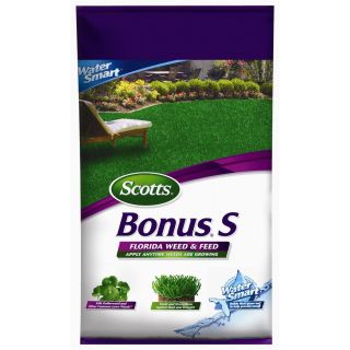 Scotts 10,000 sq ft Bonus S Southern All Season Weed and Feed Lawn Fertilizer (28 0 14)