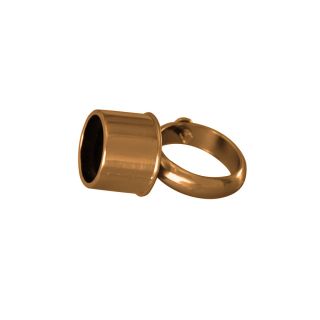 Barclay Polished Brass Loop Connectors