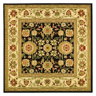 Safavieh 8 ft x 8 ft Black Kashan Area Rug