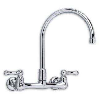 American Standard Heritage Polished Chrome 2 Handle Utility Sink Faucet