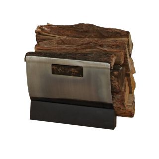 Pleasant Hearth Plated Pewter Log holder