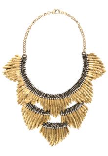 Deepa Gurnani   FEATHER   Necklace   gold