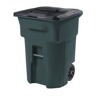 Toter 96 Gallon Greenstone Indoor/Outdoor Garbage Can