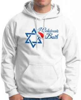 I Celebrate Both Christmas and Hanukkah Hoodie Sweatshirt Clothing
