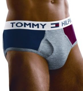 Tommy Hilfiger Men's Colorblock Action Brief, Masters Navy/Grey, Small at  Mens Clothing store